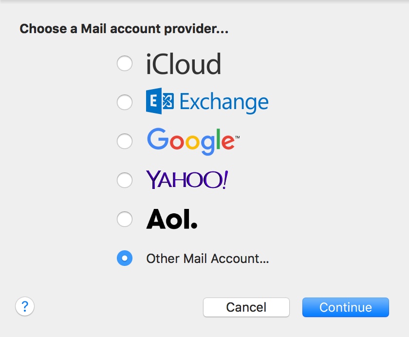 mac os x connect gmail to outlook for mac